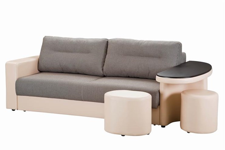 Прямой диван Сантана 4 БД со столом (НПБ) в Шахтах - изображение 5